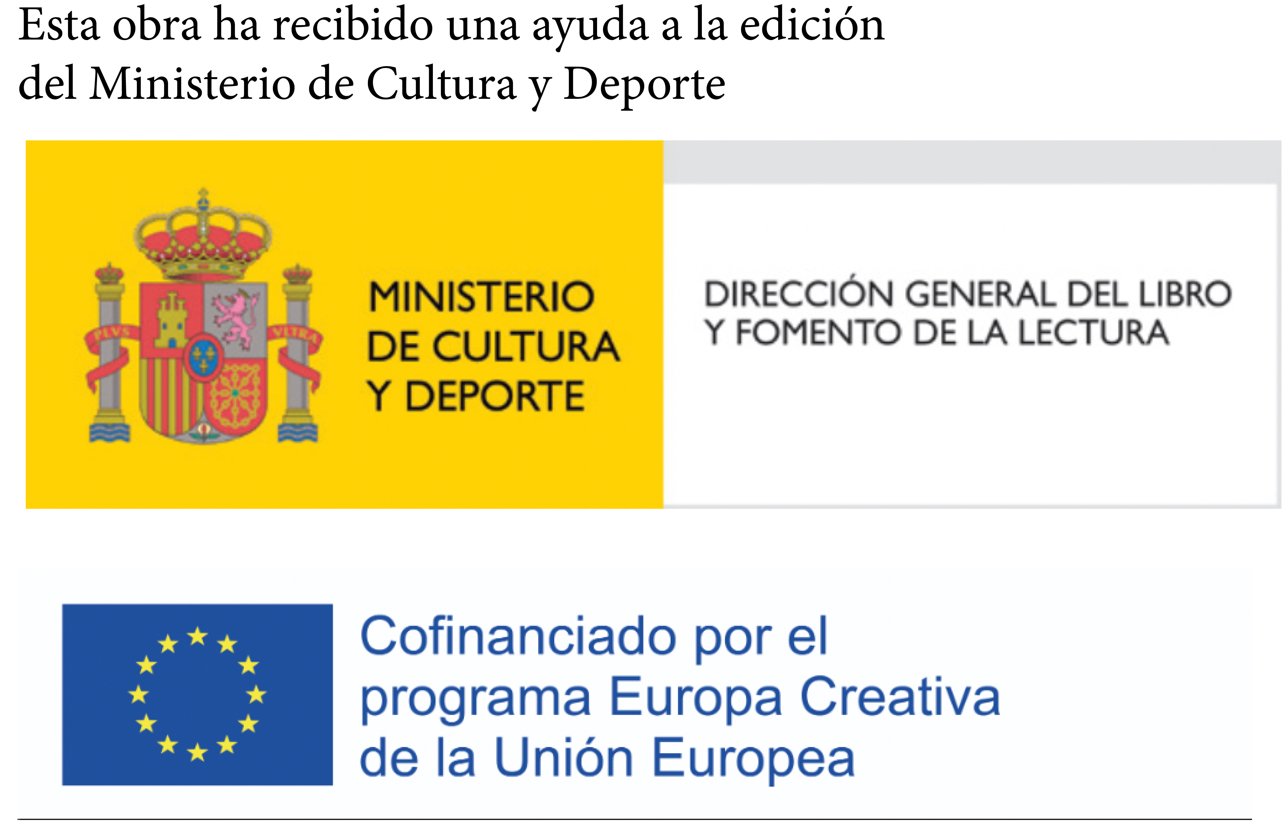Logos Mixto - Europa Creativa y Ministerio de Cultura y Deporte